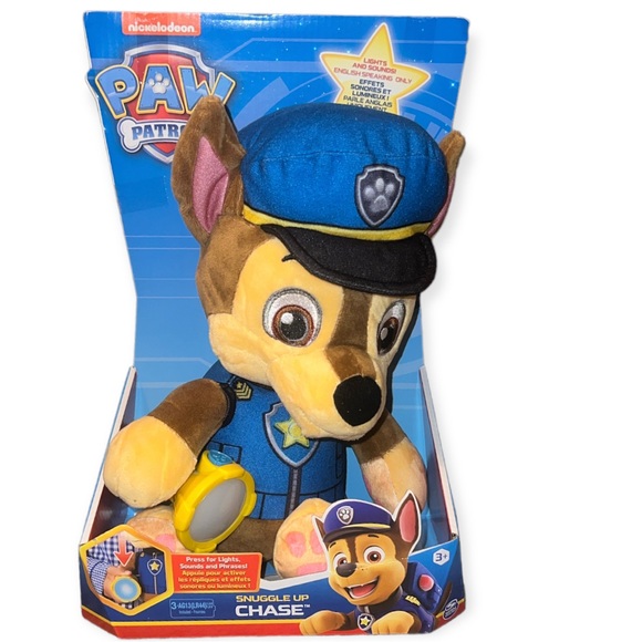 NWT Paw Patrol Snuggle up Chase - Picture 2 of 2